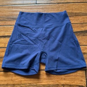 BuffBunny Navy Blue Biker shorts